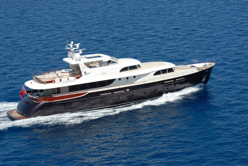 cyrus one yacht