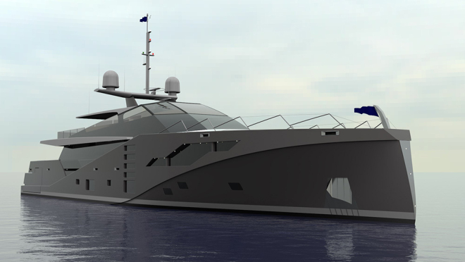Project Stealth Superyacht
